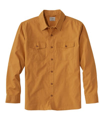 L.L.Bean Men's Riverton Ripstop Shirt, Long-Sleeve, Traditional Untucked Fit CLOTHING