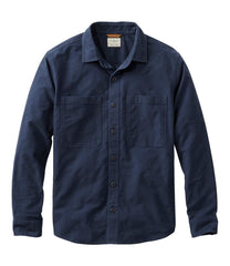 L.L.Bean Men's Bean's Moleskin Shirt, Slightly Fitted Untucked Fit CLOTHING|SALE