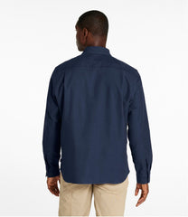 L.L.Bean Men's Bean's Moleskin Shirt, Slightly Fitted Untucked Fit CLOTHING|SALE