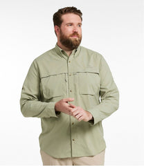 L.L.Bean Men's Tropicwear Shirt, Long-Sleeve CLOTHING|OUTDOOR EQUIPMENT
