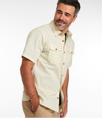 L.L.Bean Men's Riverton Ripstop Shirt, Short-Sleeve, Traditional Untucked Fit CLOTHING|SALE