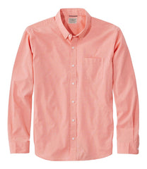 L.L.Bean Men's Comfort Stretch Performance® Shirt, Long-Sleeve, Slightly Fitted Untucked Fit CLOTHING|SALE