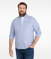 L.L.Bean Men's Signature Premium Pima Cotton Oxford Shirt, Long-Sleeve CLOTHING|SALE