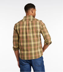 L.L.Bean Men's Signature Stretch Poplin Shirt, Long-Sleeve, Slim Fit CLOTHING|SALE