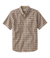 L.L.Bean Men's Stonecoast Hemp Shirt, Short-Sleeve, Slightly Fitted Untucked Fit CLOTHING|SALE
