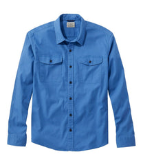 L.L.Bean Men's Lakewashed Twill Shirt, Traditional Untucked Fit CLOTHING|SALE