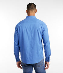 L.L.Bean Men's Lakewashed Twill Shirt, Traditional Untucked Fit CLOTHING|SALE