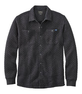 L.L.Bean Men's Quilted Sweatshirts, Snap Overshirt CLOTHING|SALE