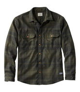 L.L.Bean Men's Maine Guide Lightweight Wool Field Shirt, Plaid CLOTHING|OUTDOOR EQUIPMENT