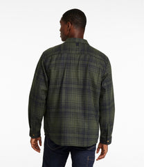 L.L.Bean Men's Maine Guide Lightweight Wool Field Shirt, Plaid CLOTHING|OUTDOOR EQUIPMENT