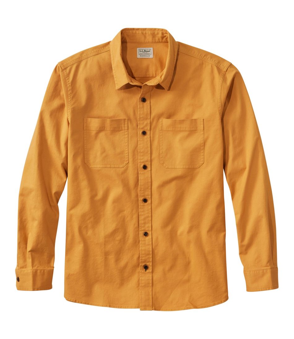 L.L.Bean Men's BeanFlex® Twill Shirt, Traditional Untucked Fit, Long-Sleeve CLOTHING|SALE