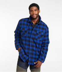 L.L.Bean Men's Maine Guide Sherpa Lined Wool Shirt CLOTHING|OUTDOOR EQUIPMENT