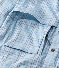 L.L.Bean Men's Tropicwear Shirt, Plaid Long-Sleeve CLOTHING|OUTDOOR EQUIPMENT