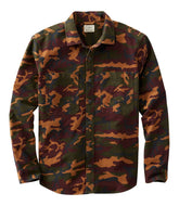 L.L.Bean Men's Bean's Moleskin Shirt, Slightly Fitted Untucked Fit, Print CLOTHING|SALE