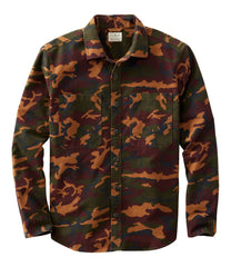 L.L.Bean Men's Bean's Moleskin Shirt, Slightly Fitted Untucked Fit, Print CLOTHING|SALE