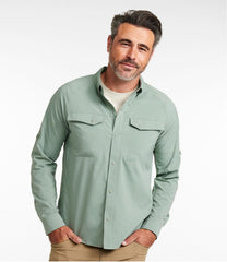 L.L.Bean Men's Tropicwear CoolPro Fishing Shirt, Long-Sleeve CLOTHING