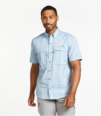 L.L.Bean Men's Tropicwear Shirt, Plaid Short-Sleeve CLOTHING|OUTDOOR EQUIPMENT