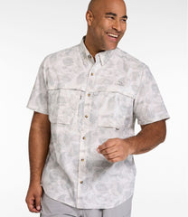 L.L.Bean Men's Tropicwear Shirt, Short-Sleeve Print CLOTHING|OUTDOOR EQUIPMENT|SALE