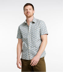 L.L.Bean Men's Signature Vacationland Shirt, Short-Sleeve, Slim Fit CLOTHING|SALE