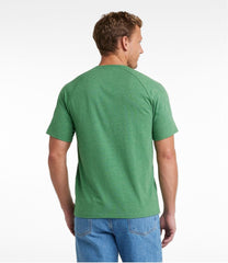 L.L.Bean Men's Comfort Stretch Pima Tee Shirt, Short-Sleeve Henley CLOTHING|SALE