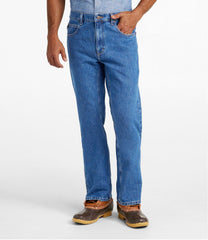 L.L.Bean Men's Double L® Jeans, Standard Fit, Straight Leg CLOTHING