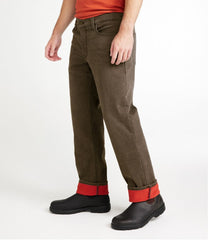 L.L.Bean Men's BeanFlex® Jeans, Standard Athletic Fit, Fleece-Lined CLOTHING