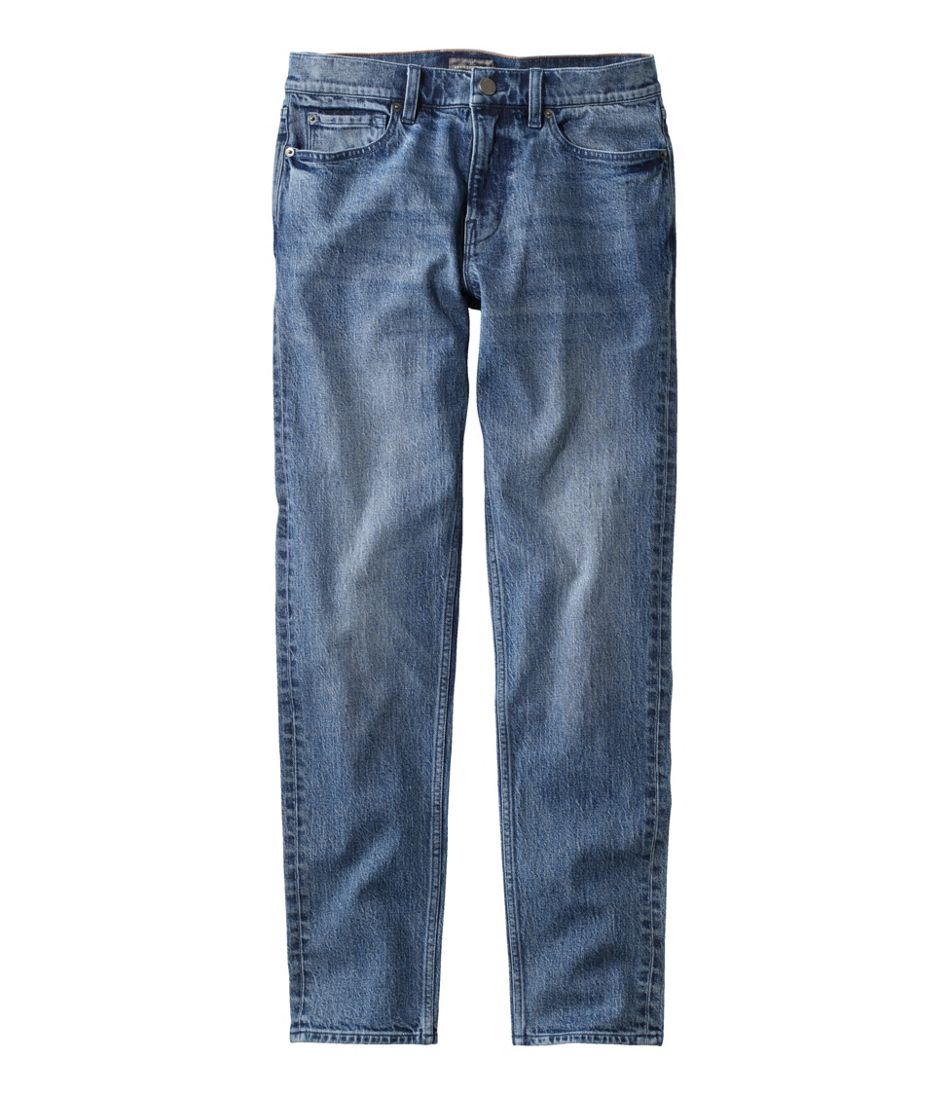 L.L.Bean Men's Signature Heritage Denim, Classic Fit, Tapered Leg CLOTHING
