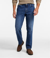 L.L.Bean Men's Signature Heritage Denim, Slim Fit, Straight Leg CLOTHING