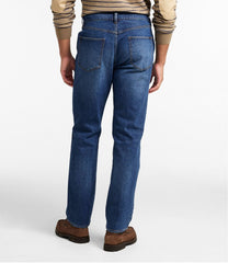 L.L.Bean Men's Signature Heritage Denim, Slim Fit, Straight Leg CLOTHING