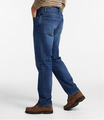 L.L.Bean Men's Signature Heritage Denim, Slim Fit, Straight Leg CLOTHING