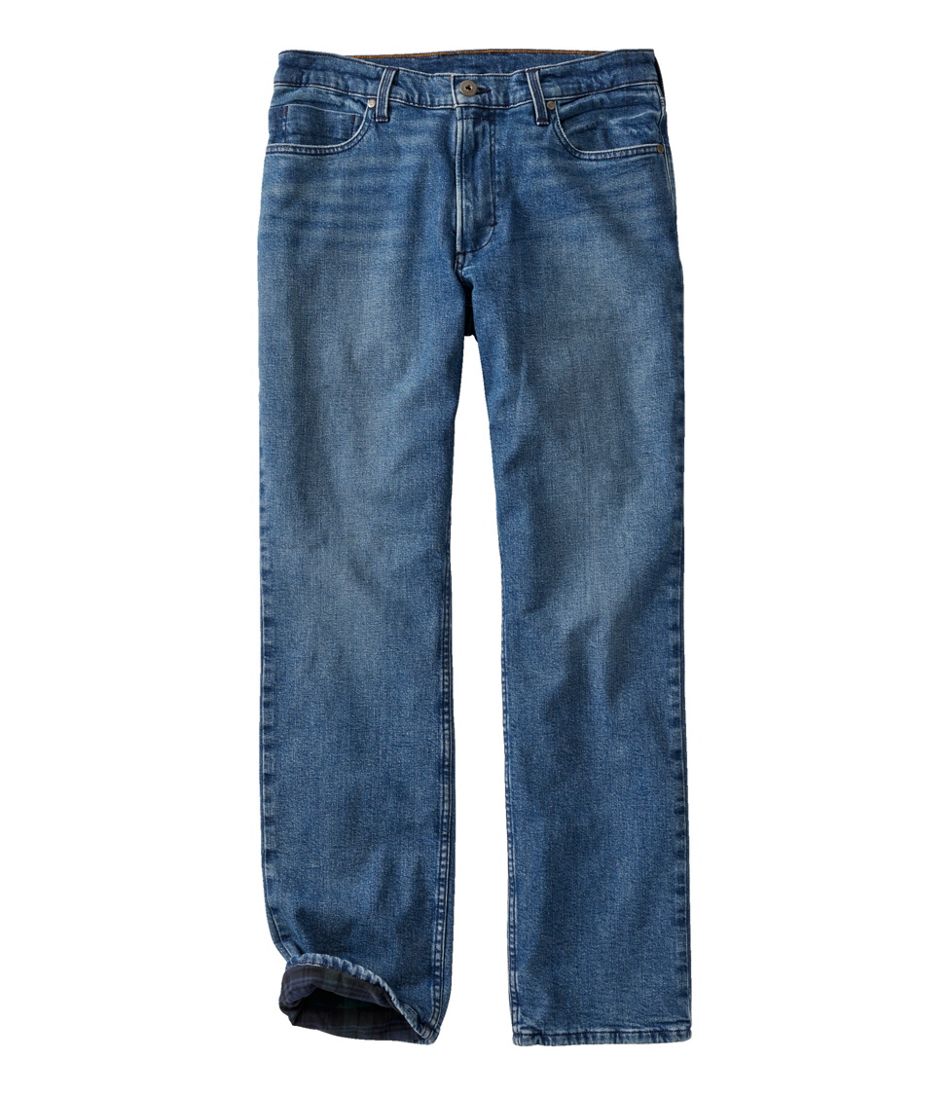 L.L.Bean Men's Vintage 1912 Jeans, Standard Fit, Straight Leg, Lined CLOTHING|SALE