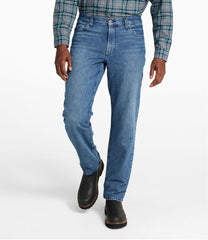L.L.Bean Men's Vintage 1912 Jeans, Standard Fit, Straight Leg, Lined CLOTHING|SALE
