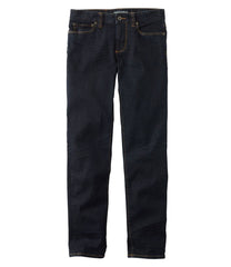 L.L.Bean Men's Signature Five-Pocket Jeans with Stretch, Slim Straight CLOTHING|SALE