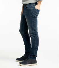 L.L.Bean Men's Signature Five-Pocket Jeans with Stretch, Slim Straight CLOTHING|SALE