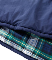 L.L.Bean Flannel Lined Camp Sleeping Bag, 40° OUTDOOR EQUIPMENT