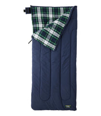 L.L.Bean Kids' Flannel Lined Camp Sleeping Bag, 40° OUTDOOR EQUIPMENT