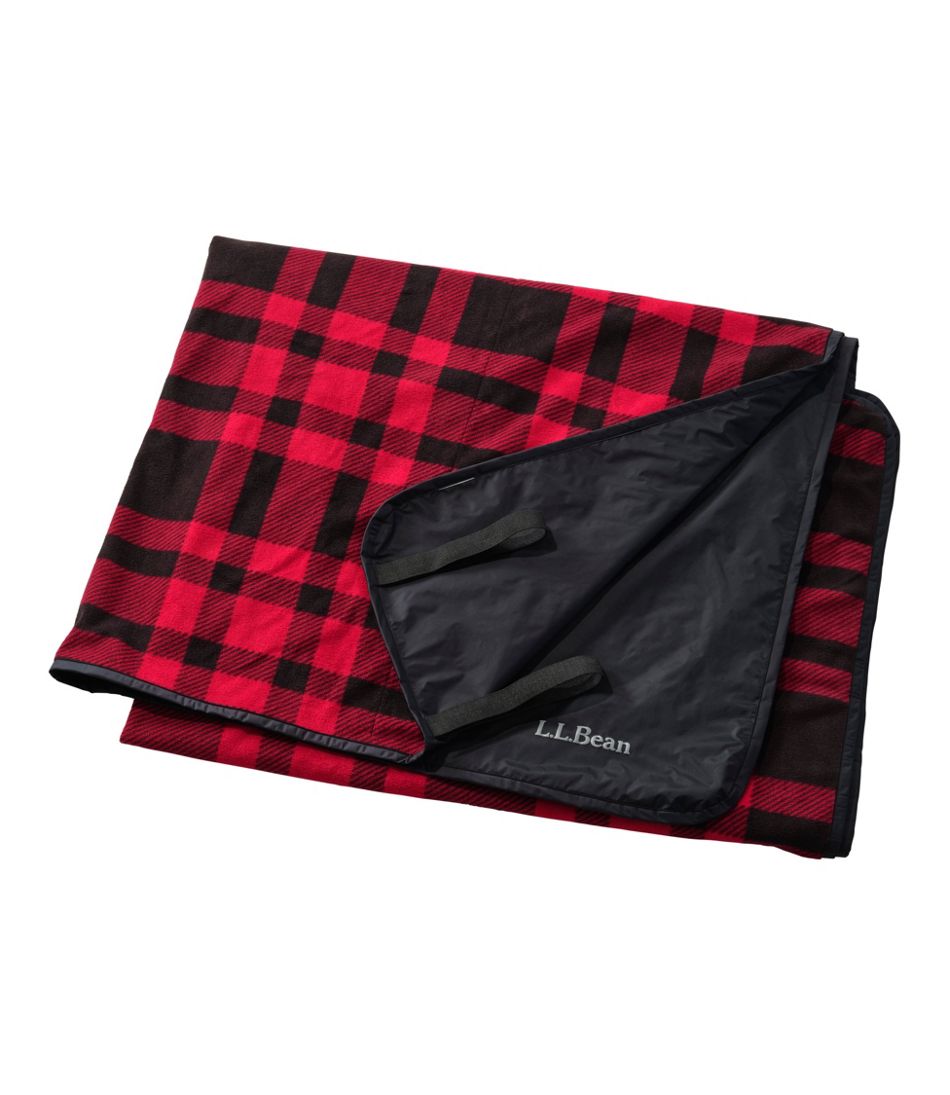 L.L.Bean Waterproof Outdoor Blanket, Plaid OUTDOOR EQUIPMENT