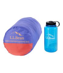 L.L.Bean Kids' Puffer Sleeping Bag, 40° OUTDOOR EQUIPMENT
