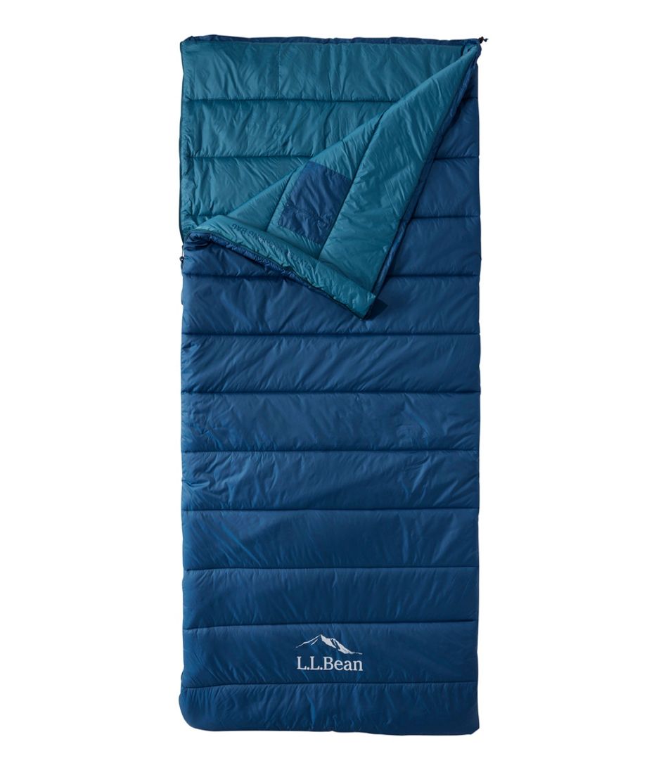 L.L.Bean Adults' Puffer Sleeping Bag, 40° OUTDOOR EQUIPMENT