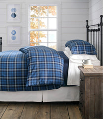 L.L.Bean Heritage Chamois Flannel Sheet Collection, Plaid HOME GOODS