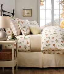 L.L.Bean Evergreen Flannel Sheet Collection HOME GOODS