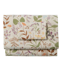 L.L.Bean Birch Floral Flannel Sheet Collection HOME GOODS