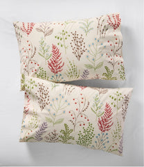 L.L.Bean Botanical Floral Percale Sheet Collection HOME GOODS