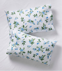 L.L.Bean Jess Franks Blueberry Print Percale Sheet Set Collection HOME GOODS