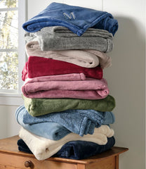 L.L.Bean Wicked Plush Throw HOME GOODS