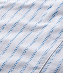 L.L.Bean Sunwashed Percale Sheet Collection, Stripe Leaf HOME GOODS