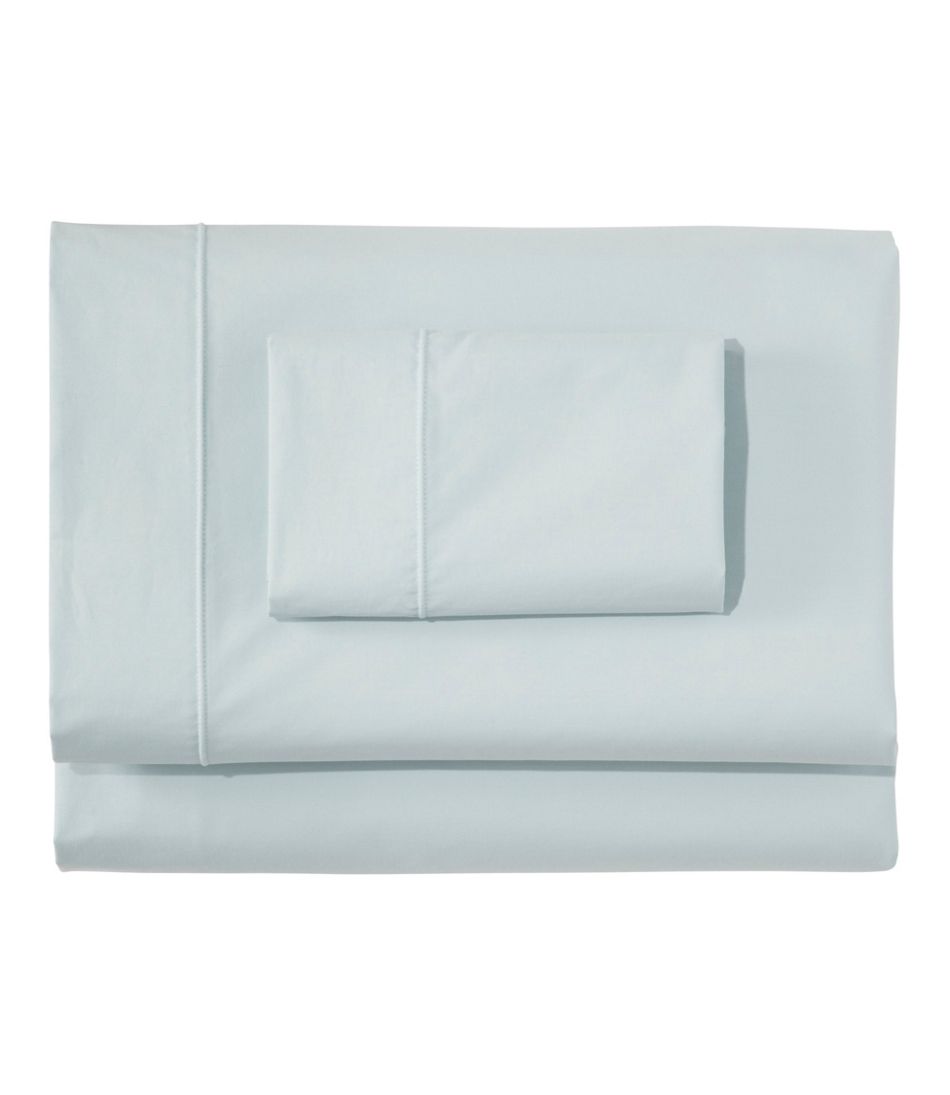 L.L.Bean Sunwashed Percale Sheet Collection HOME GOODS