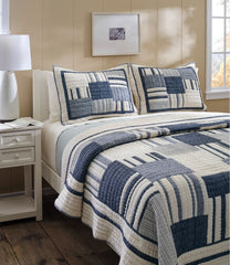 L.L.Bean Striped Patchwork Quilt Collection HOME GOODS