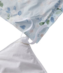 L.L.Bean Premium Egyptian Percale Comforter Cover Collection, Daisy HOME GOODS