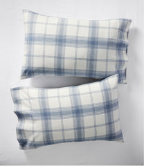 L.L.Bean Organic Flannel Sheet Collection, Plaid HOME GOODS